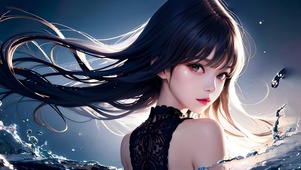 女孩 美少女 简约4K壁纸