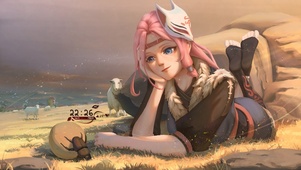 草原少女