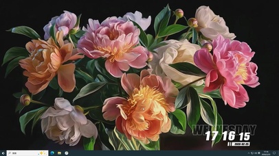 护眼花草树木桌面主题