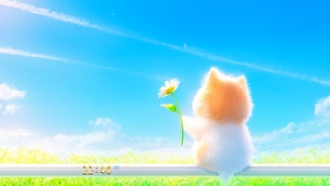 送你朵花