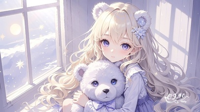 月光下的萝莉和泰迪