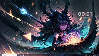 4k梦幻繁星美少女