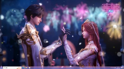 婚礼中的伊莱克斯&芙洛 