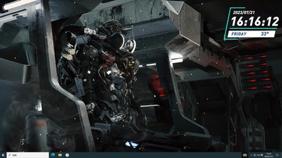 炫酷未来机甲战士