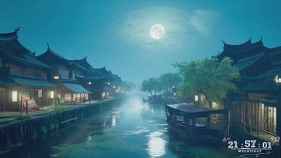 月下古镇