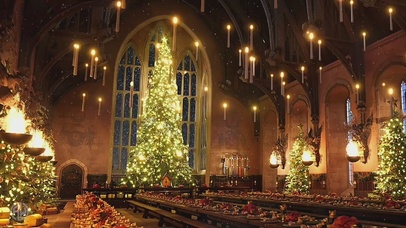 圣诞宴会 霍格沃兹大厅