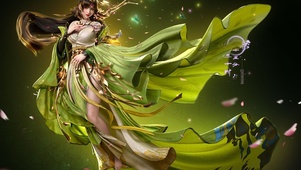 古风长腿美女