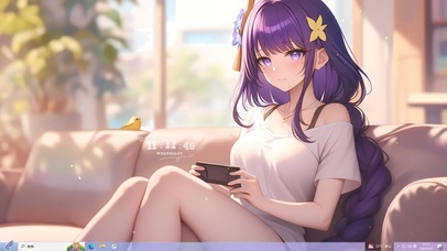 宅女的快乐生活主题