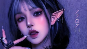 酷飒美女