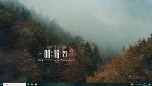 4k清晨的森林