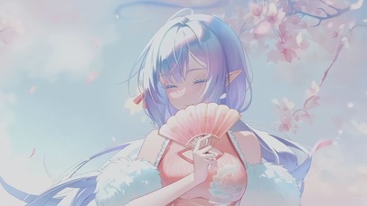 花一样的旗袍少女