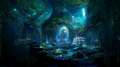 4k 治愈梦幻绿林秘境