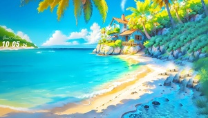 海边的浪漫小屋
