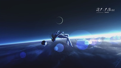 漂泊中的太空少女