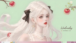 可爱长发姐姐