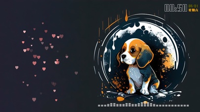 4K高清 旺旺狗的心律