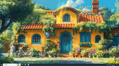 清新主题-绿植小屋