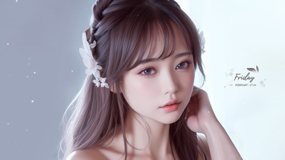 4K清纯气质美女