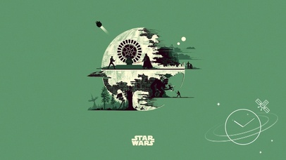 4K星战极简壁纸