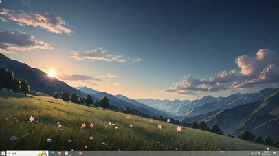 夕阳—【主题桌面】