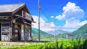 4K唯美治愈日系动漫乡村