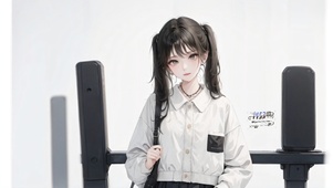 背包女孩