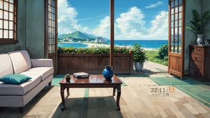 4K唯美治愈夏天风景