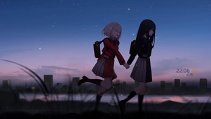 吹吹晚风