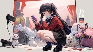 哥特时尚少女