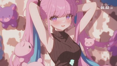 二次元软萌妹子