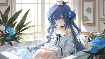 治愈二次元动漫萝莉萌妹日漫清纯