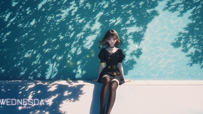 美是月光洒在古巷青石板上的幽谧