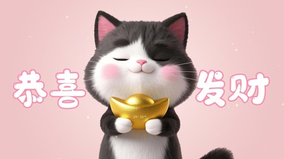 恭喜发财喵