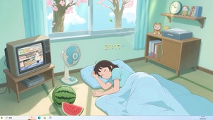悠闲夏日时光