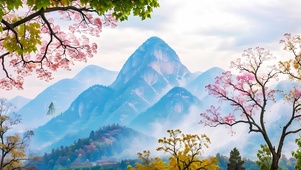 唯美的树