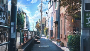 4k 治愈温馨日式街道