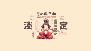 淡定心平气和