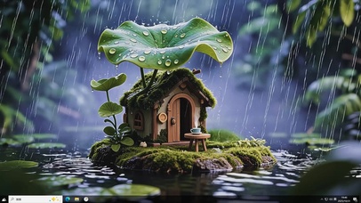 雨润萌居-桌面主题