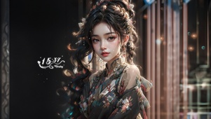 4K古风美女-BG-0126
