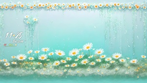 清新花海