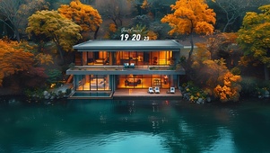 河边小屋