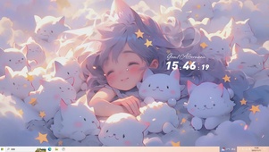 可爱云朵