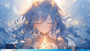 少女祈愿中