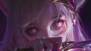 心动紫刃狐耳女神