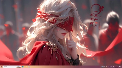 唯美古风气质美女