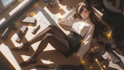 笑容像是初春的阳光，暖意融融