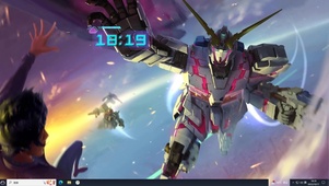 4k 独角兽高达
