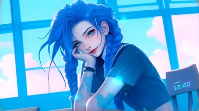 教室里的金克丝