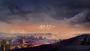 4K 城市星空