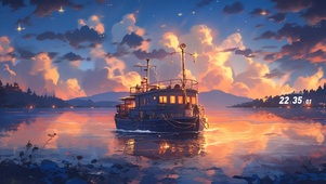 靠岸